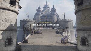 The Fall of Lionspire opening scene.